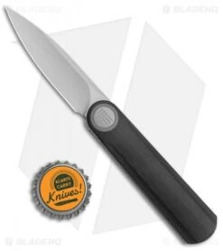 WE Knife Co. Lundquist Eidolon Drop Point Liner Lock Knife Black G-10 (2.9" SW) -We Knife Co Shop WE Knife Co Lundquist Eidolon DP LL Black G 10 SW BHQ 120910 jr bottlecap