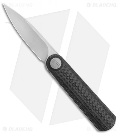 WE Knife Co. Lundquist Eidolon Drop Point Liner Lock Knife CF (2.9" SW) 1 WE Knife Co. Lundquist Eidolon Drop Point Liner Lock Knife CF (2.9" SW)