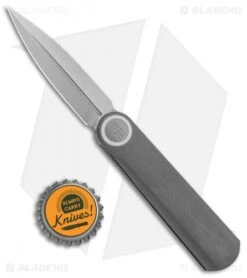 WE Knife Co. Lundquist Eidolon Dagger Liner Lock Knife Gray G-10 (2.9" SW) -We Knife Co Shop WE Knife Co Lundquist Eidolon Dagger LL Gray G 10 SW BHQ 120909 jr bottlecap