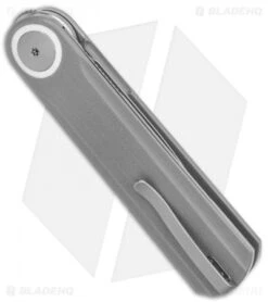 WE Knife Co. Lundquist Eidolon Dagger Liner Lock Knife Gray G-10 (2.9" SW) -We Knife Co Shop WE Knife Co Lundquist Eidolon Dagger LL Gray G 10 SW BHQ 120909 jr side