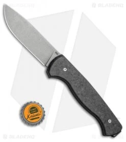 WE Knife Co. MRF Markus Reichart Folding Knife Shred CF (3.44" Stonewash) -We Knife Co Shop WE Knife Co MRF Markus Reichart Folding Knife Shred CF Stonewash BHQ 105662 kp bottle cap