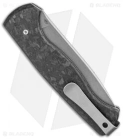 WE Knife Co. MRF Markus Reichart Folding Knife Shred CF (3.44" Stonewash) -We Knife Co Shop WE Knife Co MRF Markus Reichart Folding Knife Shred CF Stonewash BHQ 105662 kp jr side