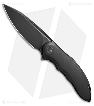 WE Knife Co. Makani Frame Lock Knife Black Titanium (3" BW) WE21048-1 1 WE Knife Co. Makani Frame Lock Knife Black Titanium (3" BW) WE21048-1