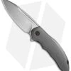 WE Knife Co. Makani Frame Lock Knife Gray Titanium (3" Satin) WE21048-2