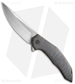 WE Knife Co. Merata Limited Edition Frame Lock Knife Flamed Ti (3.7" Hand Satin)