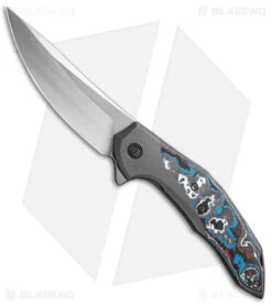 WE Knife Co. Merata Limited Edition Frame Lock Knife Nebula Fat CF (3.7" Satin)