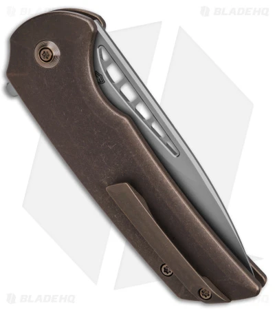 WE Knife Co. Mini Malice Button Lock Bronze Titanium (2.98" BB) WE054BL-4 3 WE Knife Co. Mini Malice Button Lock Bronze Titanium (2.98" BB) WE054BL-4 - Image 3