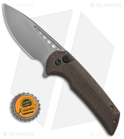 WE Knife Co. Mini Malice Button Lock Bronze Titanium (2.98" BB) WE054BL-4 4 WE Knife Co. Mini Malice Button Lock Bronze Titanium (2.98" BB) WE054BL-4 - Image 4