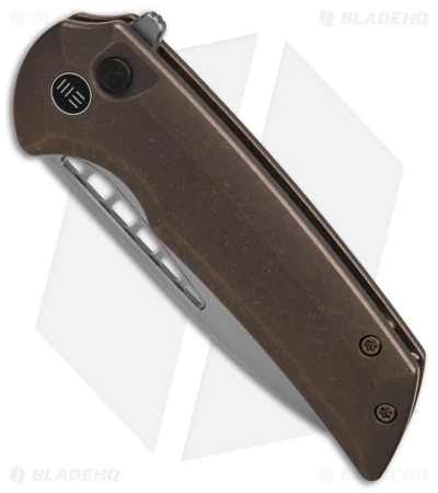 WE Knife Co. Mini Malice Button Lock Bronze Titanium (2.98" BB) WE054BL-4 2 WE Knife Co. Mini Malice Button Lock Bronze Titanium (2.98" BB) WE054BL-4 - Image 2