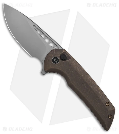 WE Knife Co. Mini Malice Button Lock Bronze Titanium (2.98" BB) WE054BL-4 1 WE Knife Co. Mini Malice Button Lock Bronze Titanium (2.98" BB) WE054BL-4