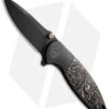 WE Knife Co. Nitro Mini Frame Lock Knife Ti + Copper CF (3.13" Black) WE22015-2