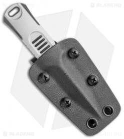 WE Knife Co. OSS Dagger Fixed Blade Knife Black G-10 (2" Stonewash) -We Knife Co Shop WE Knife Co Oss Dagger Fixed Black G 10 SW BHQ 106975 jr sheath