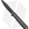 WE Knife Co. Peer Flipper Knife Black Ti W/ Shred CF (3.5" Black) 2015D