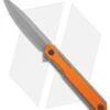 WE Knife Co. Peer Flipper Knife Gray Ti W/ Orange G-10 (3.5" SW) 2015A