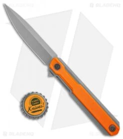 WE Knife Co. Peer Flipper Knife Gray Ti W/ Orange G-10 (3.5" SW) 2015A 7 WE Knife Co. Peer Flipper Knife Gray Ti W/ Orange G-10 (3.5" SW) 2015A -We Knife Co Shop WE Knife Co Peer Flipper Gray Ti with Orange G 10 SW BHQ 118849 jr bottlecap