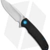WE Knife Co. Practic Liner Lock Knife Black G-10 (3.3" Satin M390) 809C