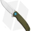 WE Knife Co. Practic Liner Lock Knife OD Green G-10 (3.3" Satin M390) 809A