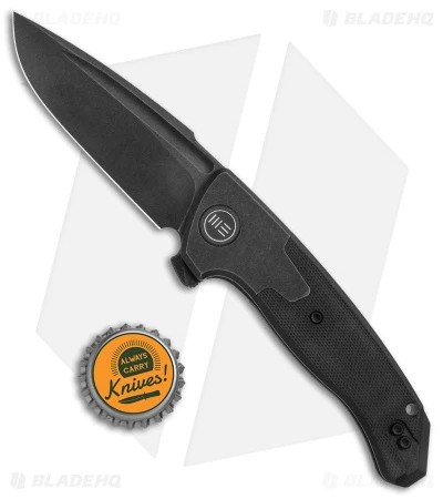 WE Knife Co. Press Check DP Black Ti /G-10 (3.17" Black SW) 20078B-1 4 WE Knife Co. Press Check DP Black Ti /G-10 (3.17" Black SW) 20078B-1 - Image 4