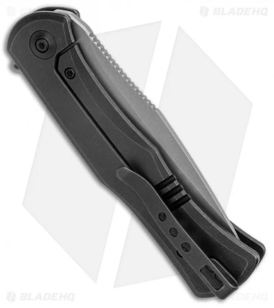 WE Knife Co. Primoris Frame Lock Knife Black Titanium (3.5" Stonewash) 3 WE Knife Co. Primoris Frame Lock Knife Black Titanium (3.5" Stonewash) - Image 3