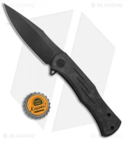 WE Knife Co. Primoris Frame Lock Knife Black CF/Titanium (3.5" Black Stonewash) -We Knife Co Shop WE Knife Co Primoris FL CF Ti Black SW WE20047B 1 BHQ 135790 jr bottlecap
