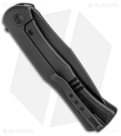 WE Knife Co. Primoris Frame Lock Knife Black CF/Titanium (3.5" Black Stonewash) -We Knife Co Shop WE Knife Co Primoris FL CF Ti Black SW WE20047B 1 BHQ 135790 jr side