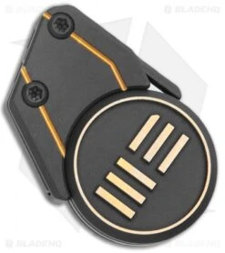 WE Knife Co. Quark Fixed Blade Neck Knife Black/Gold Titanium (0.47" Two-Tone) 9 WE Knife Co. Quark Fixed Blade Neck Knife Black/Gold Titanium (0.47" Two-Tone) -We Knife Co Shop WE Knife Co Quark Fixed Blade Neck Knife Black Gold Ti TT WE20021 1 BHQ 126519 jr sheath