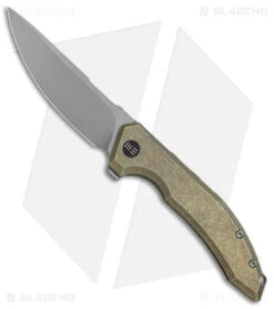WE Knife Co. Quixotic Frame Lock Knife Green Ti (3.45" BB) WE21016-4