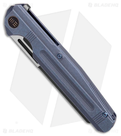 WE Knife Co. Reiver Frame Lock Knife Blue Titanium (3.97" BSW) WE16020-4 2 WE Knife Co. Reiver Frame Lock Knife Blue Titanium (3.97" BSW) WE16020-4 - Image 2