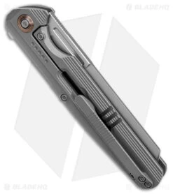 WE Knife Co. Reiver Frame Lock Knife Gray Titanium (3.97" BB) WE16020-1 -We Knife Co Shop WE Knife Co Reiver FL Gray Ti BB BHQ 174404 jr side