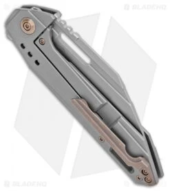 WE Knife Co. Roxi 4 Frame Lock Knife Gray Ti (3.9" Stonewash) 916B -We Knife Co Shop WE Knife Co Roxi 4 FL Gray Ti SW 916B BHQ 99825 jr side