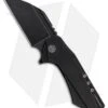 WE Knife Co. Roxi Frame Lock Knife Black Ti (2.6" Black Stonewash) 820B