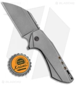 WE Knife Co. Roxi Frame Lock Knife Gray Ti (2.6" Stonewash) 820A -We Knife Co Shop WE Knife Co Roxi FL Gray Ti SW 820A BHQ 92538 jr bottlecap