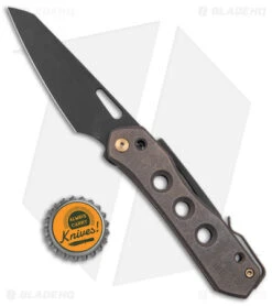 WE Knife Co. SNECX Vision R Superlock Knife Bronze Titanium (3.5" Black SW) -We Knife Co Shop WE Knife Co SNECX Vision R Superlock Bronze Ti Black SW BHQ 151744 jr bottlecap