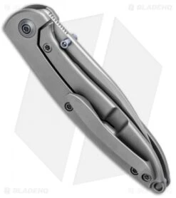 WE Knife Co. Schism Frame Lock Knife Blue Holes (2.8" Stonewash) 908B -We Knife Co Shop WE Knife Co Schism FL Blue Holes Satin 908B BHQ 97975 jr side