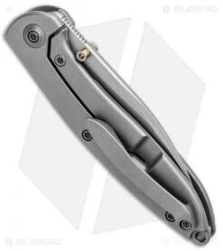 WE Knife Co. Schism Frame Lock Knife Gold Holes (2.8" Stonewash) 908A 7 WE Knife Co. Schism Frame Lock Knife Gold Holes (2.8" Stonewash) 908A -We Knife Co Shop WE Knife Co Schism FL Gold Holes Satin 908A BHQ 97974 jr side