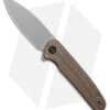 WE Knife Co. Shakan Frame Lock Knife Bronze/Gold Titanium (2.97" BB) WE20052C-2