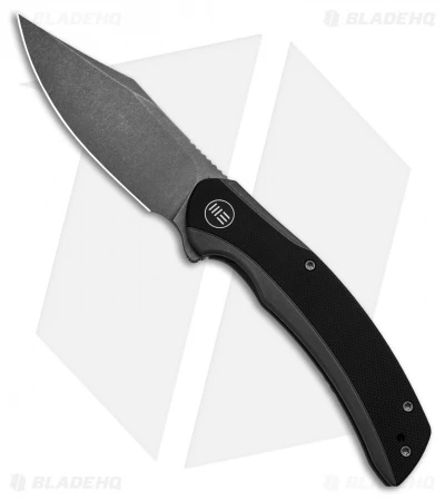 WE Knife Co. Snick Frame Lock Knife Gray Ti/Black G-10 (3.5" Stonewash) 1 WE Knife Co. Snick Frame Lock Knife Gray Ti/Black G-10 (3.5" Stonewash)