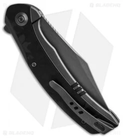 WE Knife Co. Snick Frame Lock Knife Gray Ti/Marble Carbon Fiber (3.5" Stonewash) -We Knife Co Shop WE Knife Co Snick Frame Lock Knife Gray Ti Marble Carbon Fiber 3in 5cm Stonewash BHQ 137722 td side