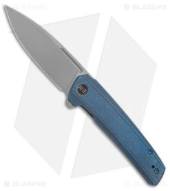 WE Knife Co. Speedster Frame Lock Knife Blue Titanium (3.5" BB) 21021B-3