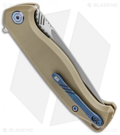 WE Knife Co. Streak Liner Lock Knife Tan G-10 (3.4" Stonewash) 818D 3 WE Knife Co. Streak Liner Lock Knife Tan G-10 (3.4" Stonewash) 818D - Image 3