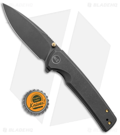 WE Knife Co. Subjugator Frame Lock Knife Black Titanium (3.5" Black) 4 WE Knife Co. Subjugator Frame Lock Knife Black Titanium (3.5" Black) - Image 4