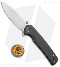 WE Knife Co. Subjugator Frame Lock Knife Black Titanium (3.5" Satin) 7 WE Knife Co. Subjugator Frame Lock Knife Black Titanium (3.5" Satin) -We Knife Co Shop WE Knife Co Subjugator FL Black Ti Satin BHQ 139444 jr bottlecap