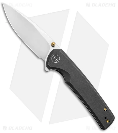 WE Knife Co. Subjugator Frame Lock Knife Black Titanium (3.5" Satin) 1 WE Knife Co. Subjugator Frame Lock Knife Black Titanium (3.5" Satin)