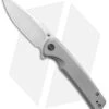 WE Knife Co. Subjugator Frame Lock Knife Gray Titanium (3.5" Satin)