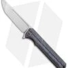 WE Knife Co. Syncro Integral Frame Lock Knife Flamed Ti (3.8" Stonewash) 909D