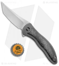 WE Knife Co. Synergy2 Tanto Integral Knife Shedded CF/Ti (3.5" Stonewash) -We Knife Co Shop WE Knife Co Synergy2 Tanto Integral Shedded CF Ti Satin 912CF A BHQ 98852 jr bottlecap
