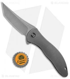 WE Knife Co. Synergy2 Tanto Integral Frame Lock Knife Ti (3.5" Stonewash) -We Knife Co Shop WE Knife Co Synergy2 Tanto Integral Shedded Ti Satin 912C BHQ 98855 jr bottlecap