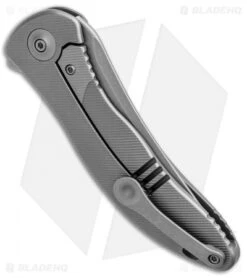 WE Knife Co. Synergy2 Tanto Integral Frame Lock Knife Ti (3.5" Stonewash) -We Knife Co Shop WE Knife Co Synergy2 Tanto Integral Shedded Ti Satin 912C BHQ 98855 jr side