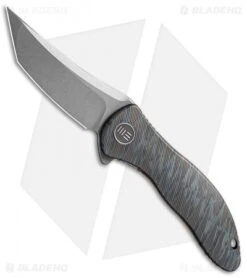 WE Knife Co. Synergy2 Tanto Integral Frame Lock Knife Tiger Stripe Ti (SW)