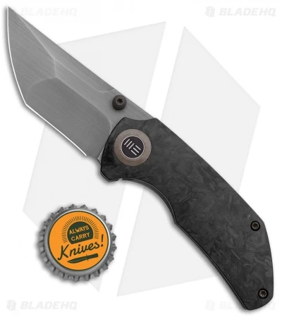 WE Knife Co. Thug Frame Lock Knife Carbon Fiber (2.6" Stonewash) 4 WE Knife Co. Thug Frame Lock Knife Carbon Fiber (2.6" Stonewash) - Image 4